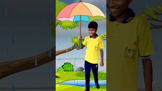 funny vfx rainy season animation rain funny fun education youtubeshorts shorts shortsfeed [upl. by Eissahc]