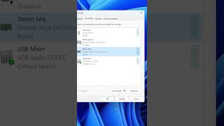 Stereo Mix Not Working in Windows Try This Solution shorts [upl. by Balough699]