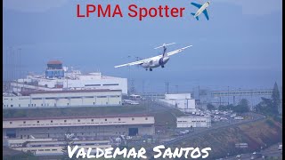 Madeira Airport Live Action LPMA Spotter ✈️ 17112024 [upl. by Ahsilef]