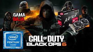 Así es CALL OF DUTY BLACK OPS 6 en UNA MALA PC [upl. by Honeywell710]