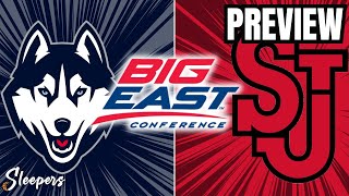 UConn vs St Johns Preview and Predictions  Big East Tournament [upl. by Carmelle]