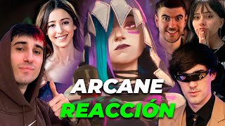 STREAMERS REACCIONAN al TRAILER de ARCANE TEMPORADA 2 [upl. by Benedicto830]