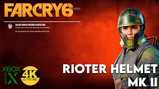 Far Cry 6  Getting the Rioter Helmet MK II  Criptograma in Verdera  4K60 FPS  XBOX Series X [upl. by Lecrad]