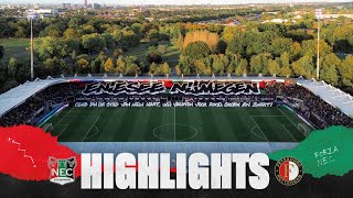 NEC en Feyenoord in evenwicht  Highlights NECFEY [upl. by Nodnal]