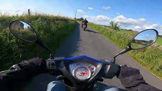 50cc Moped Motovlog  Flat Out [upl. by Hillell]