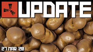 Dung sprinklers compost etc  Rust Update 27th March 2020 [upl. by Iliak]