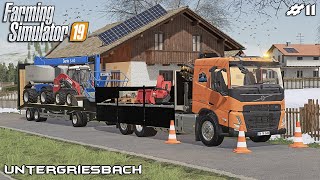 Tree removal in winter  Lawn Care on Untergriesbach  Farming Simulator 19  Episode 11 [upl. by Mandeville285]