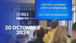 Știrile PRO TV  20 Octombrie 2024 [upl. by Aicnilav]