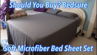 Should You Buy Bedsure Soft Microfiber Bed Sheet Set [upl. by Byrne629]