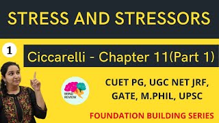 PSYCHOLOGY Ciccarelli Chapter 11  Part 1  STRESS amp STRESSORS  Mind Review [upl. by Twila]