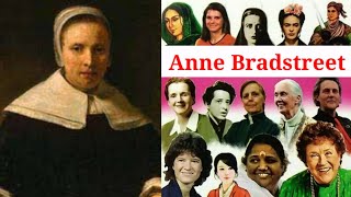 Anne Bradstreet Biography  Writer The Tenth Muse  Great Womans Biography  Listen Us Info [upl. by Okun]