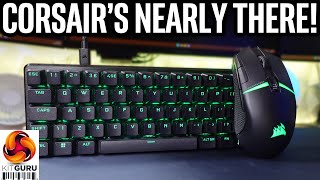 Corsair Nightsabre Wireless  K65 Pro Mini Double Review [upl. by Nichol]