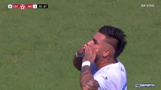 🙌 Gol Víctor Cedrón  Sporting Cristal 01 ADT  Apertura 2024 Fecha 1  Liga 1 de Perú [upl. by Burger]