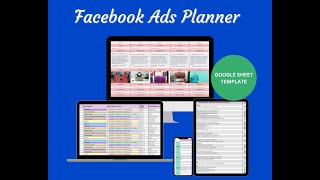 FACEBOOK ADS PLANNER [upl. by Alemaj]