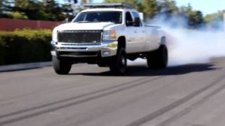 Duramax Dually Burn Out [upl. by Winne727]