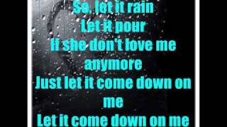 Let it Rain David Nail Lyrics [upl. by Alamak]