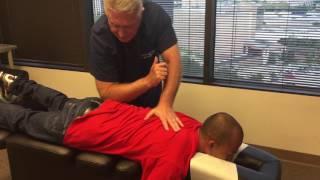 Severe Lower Back Pain amp Sciatica Follow Up Adjustment at Advanced Chiropractic Relief [upl. by Kain]