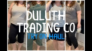 TRY ON HAUL  DULUTH TRADING CO  PLUS SIZE [upl. by Yrrat]