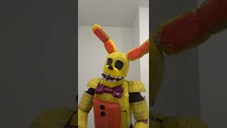 Spring Bonnie Cosplay fnaf fnafmovie springtrap springbonnie cosplay cardboardcraft afton [upl. by Ailisab402]