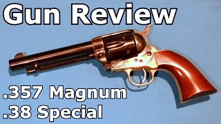 Uberti 1873 Cattleman II 356210  Gun Review [upl. by Tallu]