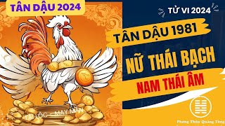 Tân Dậu 1981Tử vi Tân Dậu năm 2024 nam mạng nữ mạng Tân Dậu 1981 mệnh gì [upl. by Saks]