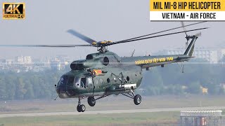 Helicopter Of Vietnam  Air Force Take Off  Mil Mi8 Hip At Tan Son Nhat Airport [upl. by Landri339]