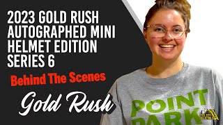 2023 Gold Rush Autographed Mini Helmet Edition Series 6  Behind the Scenes Project Development [upl. by Miguela]