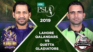 Match 17 Full Match Highlights Lahore Qalandars vs Quetta Gladiators  HBL PSL 4  HBL PSL 2019 [upl. by Ileray769]