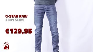 GSTAR RAW 3301 Slim  51001 7863 3143 [upl. by Merta]