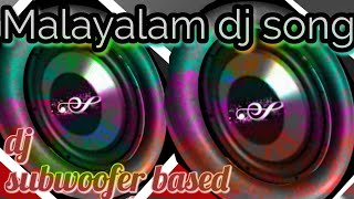 Malayalam dj beat boostednjanum varatte song dj remix [upl. by Eittap]