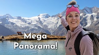 Gigantischer PanoramaHöhenweg in SaasFee Inmitten von 18 Viertausendern [upl. by Urban493]