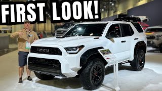 FIRST LOOK 2025 Toyota 4Runner TRD Pro in Ice Cap White [upl. by Gardy]