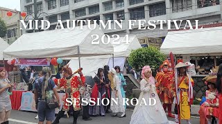 Mid Autumn Festival at Session Road Sunday Walk September 2024 [upl. by Mas457]