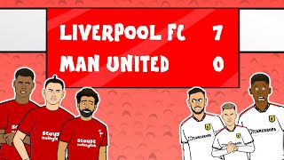 😲70 LIVERPOOL vs MAN UTD😲 Goals Highlights Salah Nunez Gakpo Firmino [upl. by Georges]