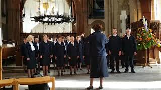 International Staff Songsters in Blackburn Cathedral [upl. by Latsryc]