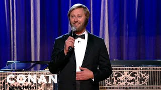 Rory Scovel On Grocery Shopping While High  CONAN on TBS [upl. by Nnylacissej658]