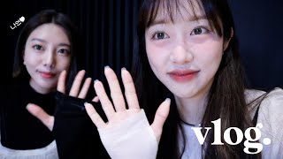 GRWM 근황토크  나언이랑 오마카세 데이트🍣 Vlog [upl. by Smada]