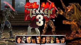 Tekken 3 YOSHIMITSU vs All  Tekken 3 Full Gameplay in 2024  Full Fight vs OGRE  Tekken 3 Arcade [upl. by Rina]