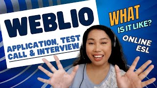 Weblio Application Test Call amp Interview Honest Review amp Experience [upl. by Terrag]