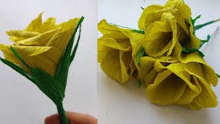 crepe paper flower [upl. by Havens320]