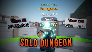 How to Solo Dungeons in Weak Legacy 2 Roblox [upl. by Quillan723]