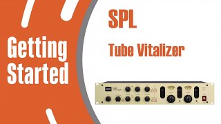 AA  Getting Started  SPL Tube Vitalizer Stereo Mastering Enhancer [upl. by Hearn]