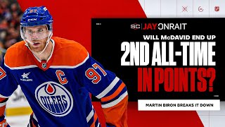 How high can McDavid climb up the alltime points list [upl. by Alletniuq]