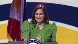 LATEST BUSINESS SPEECH VICE PRESIDENT SARA DUTERTE [upl. by Faustina480]