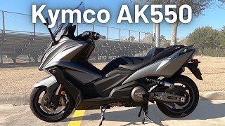 Kymco AK550 THIS is a luxury scooter [upl. by Wyn]