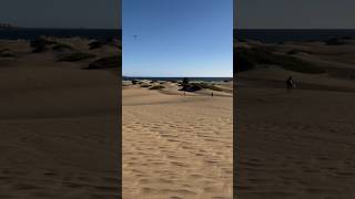 Maspalomas Dunes Beach Walk Gran Canaria Desert 2023 Playa del Ingles [upl. by Mia]