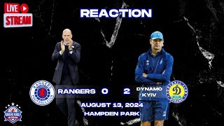 Rangers 1 0  2 3 Dynamo Kyiv  Rangers Rabble Podcast [upl. by Odnumde854]