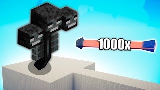 MINECRAFT WITHER vs 1000x OVERPOWERED UNITS  TABS  Totally Accurate Battle Simulator 2024 [upl. by Tillio177]