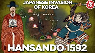 Imjin War  Rise of admiral Yi Sunsin  Hansando 1592 DOCUMENTARY [upl. by Nerrol633]