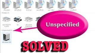 Unspecified device  SOLVED  WINDOWS 10 [upl. by Vareck]